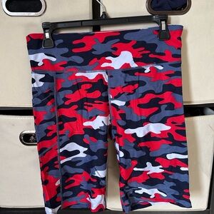 Calvin Klein Camo Biker Shorts